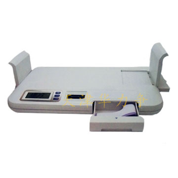 HLZ-98打印婴儿秤/体温婴儿体检仪/新生儿身长体重仪(图1)